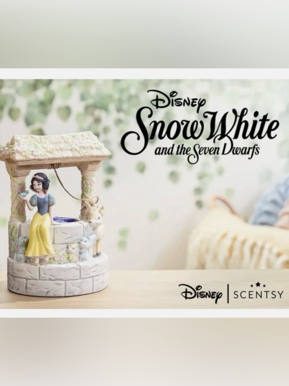 Scentsy Disney Snow White Wishing Well Warmer